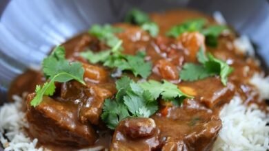 Curry de boeuf très parfumé