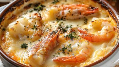 Gratin de Fruits de Mer Savoureux