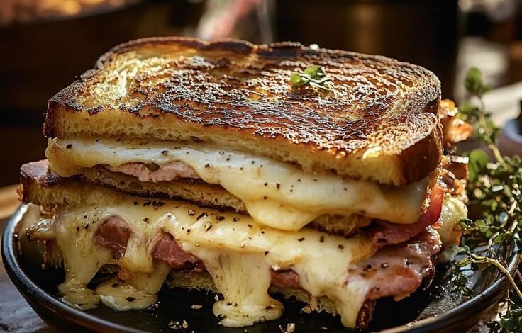 La Version Montagnarde du Croque Monsieur, pour les Fins Gourmets !
