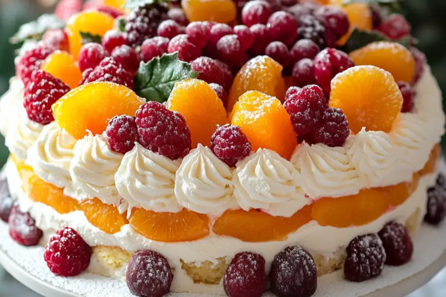 Cake aux Fruits Festif