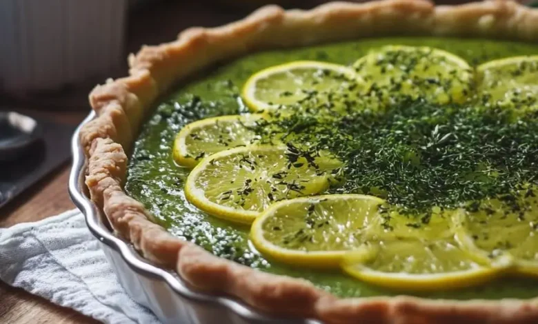 Tarte au citron vert