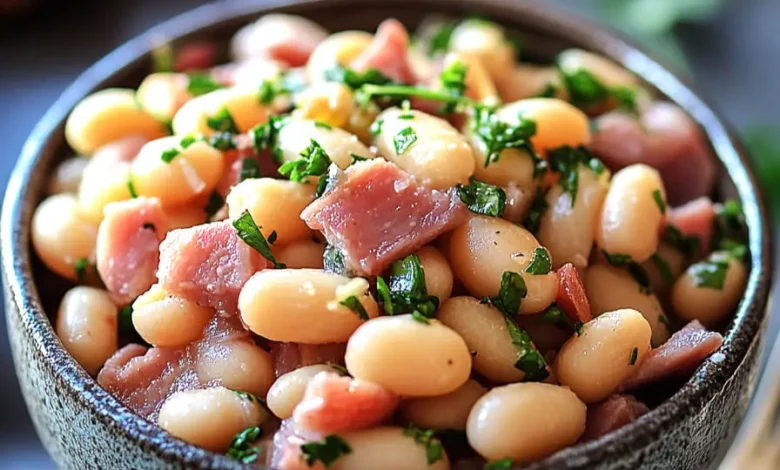 Haricots Blancs et Jambon