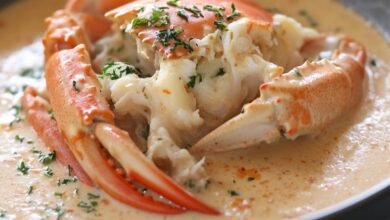 Bisque de Crabe et Crevettes