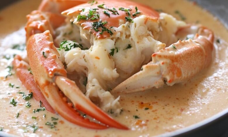 Bisque de Crabe et Crevettes