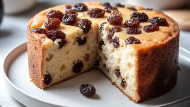 Gâteau aux raisins secs