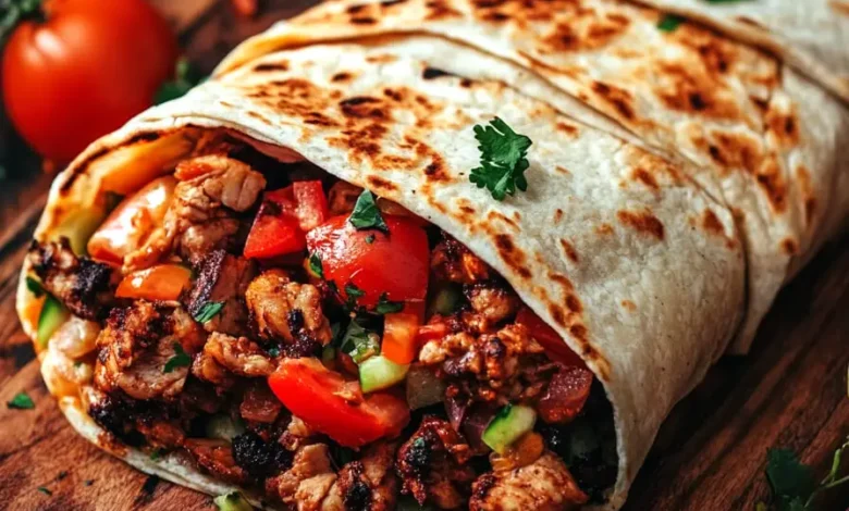 Shawarma de Poulet Grillé