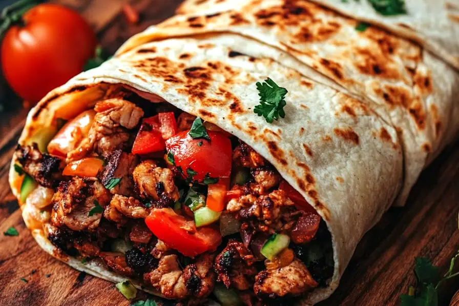 Shawarma de Poulet Grillé