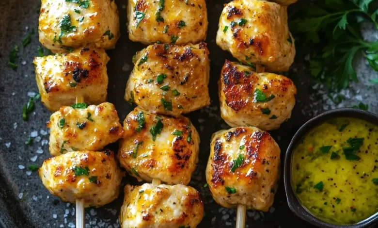 Brochettes Fromagères Délicieuses