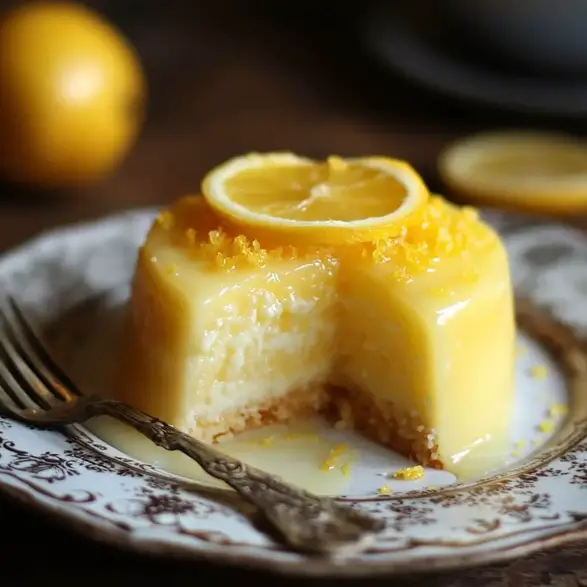 Gâteau velouté au citron