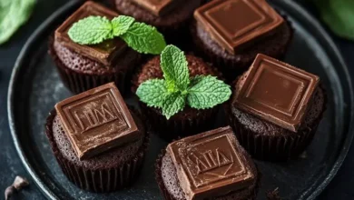 Cupcakes chocolat-menthe