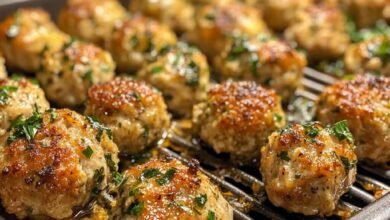 Boulettes de dinde au four