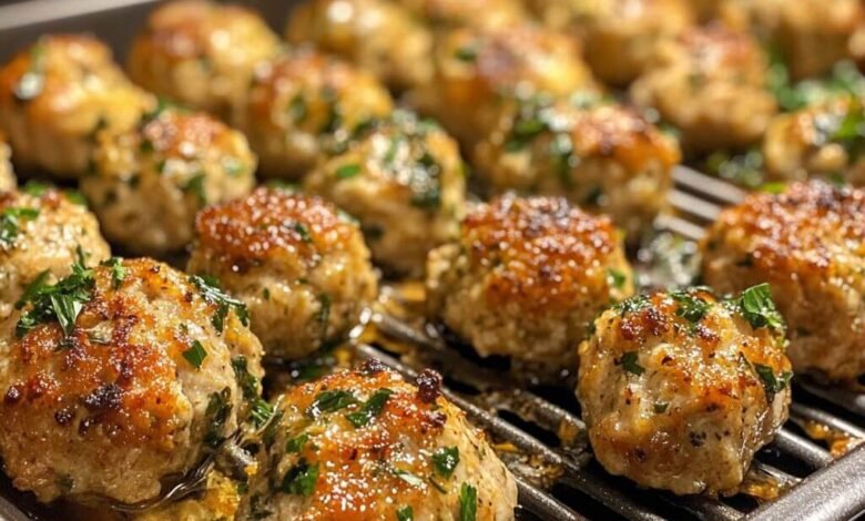 Boulettes de dinde au four