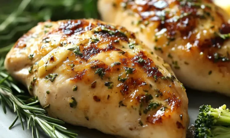 Poulet Farci au Brocoli et Fromage