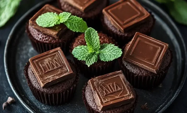 Cupcakes chocolat-menthe
