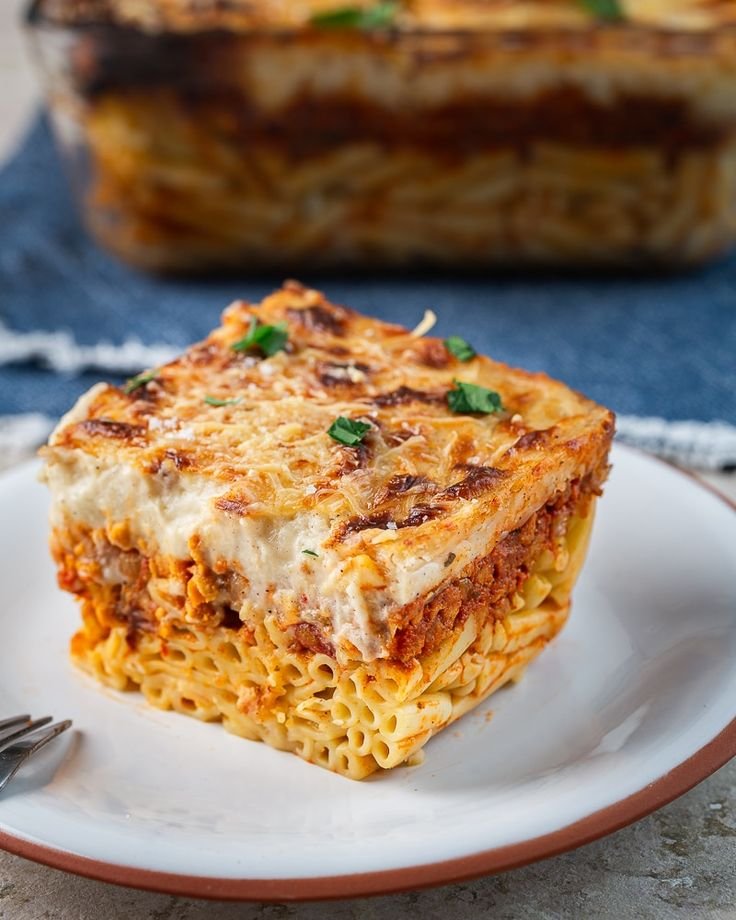 Pastitsio (gratin de pâtes grec)