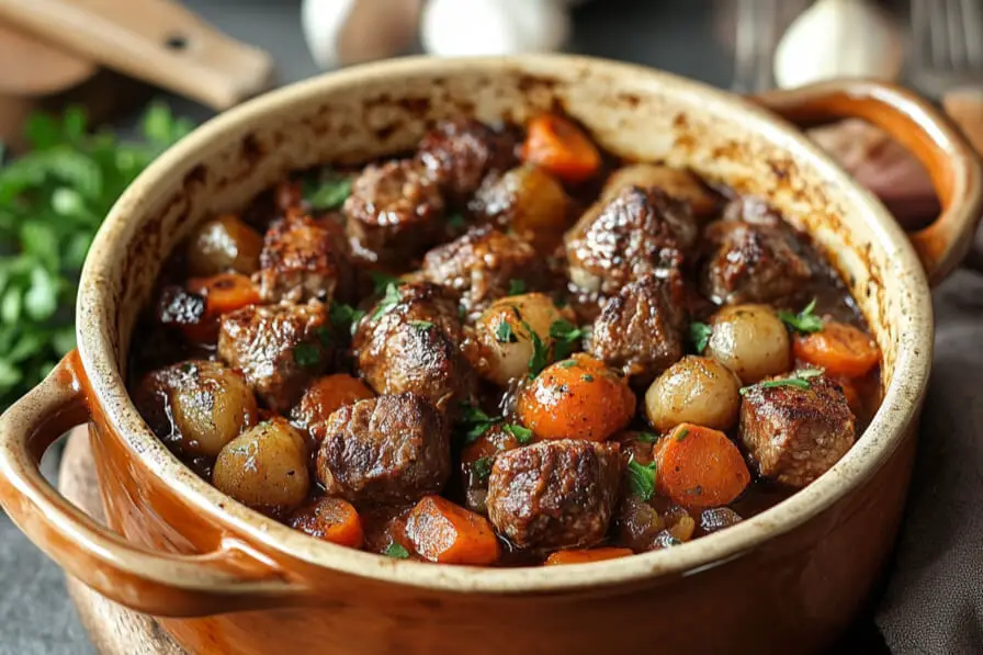 Casserole aux Boulettes de Viande