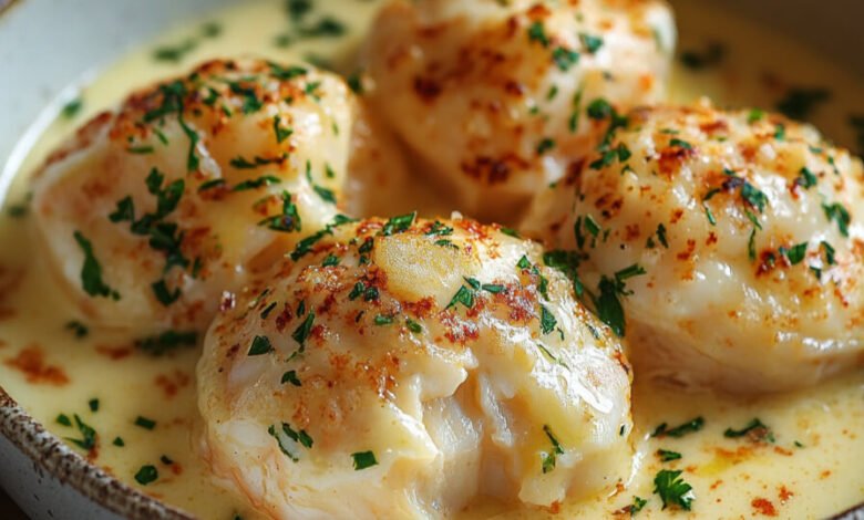 Pattes de Crabe au Four dans Sauce Beurre