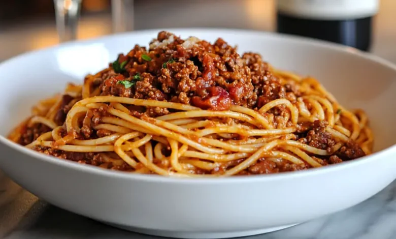 Spaghetti Bolognaise Classique