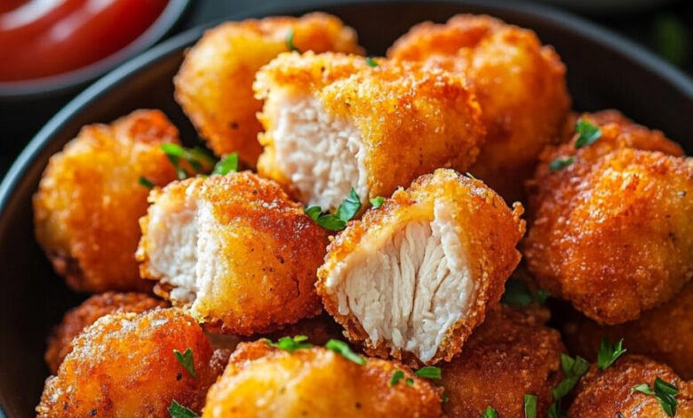 Beignets de Poulet Fromagés