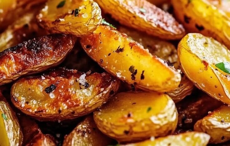 Pommes de Terre au Four Croustillantes