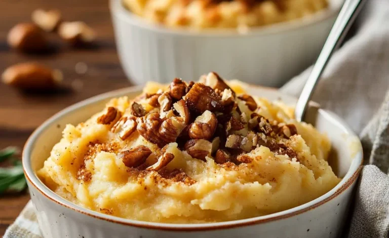 Purée de Patate Douce et Châtaignes Crémeuse