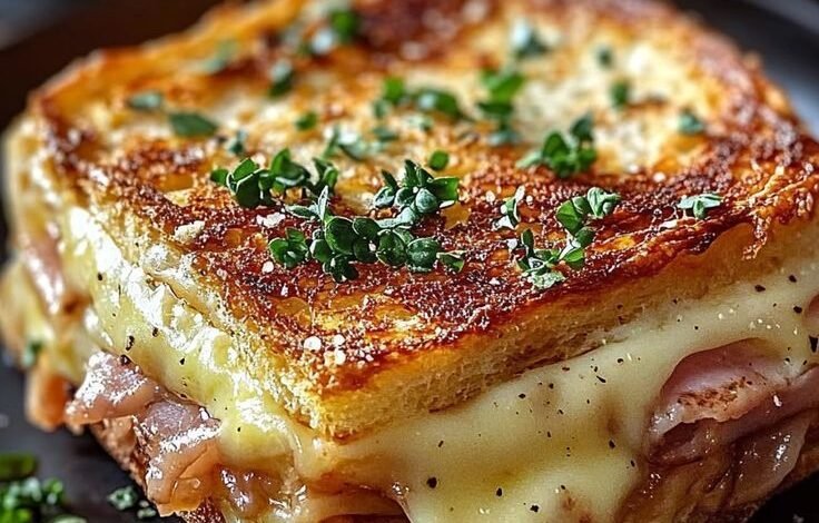 Croque-Monsieur au Four Délicieux