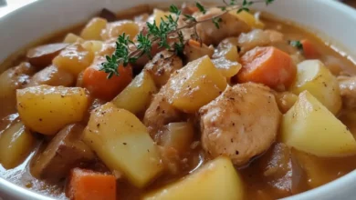 Mijoté de Poulet aux Légumes