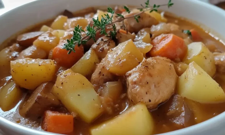 Mijoté de Poulet aux Légumes