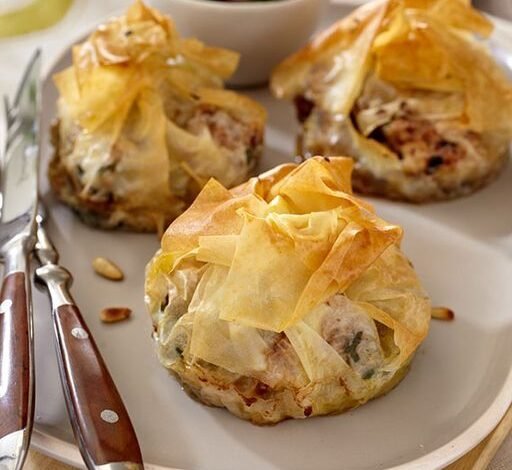 Pastilla de lotte aux épinards