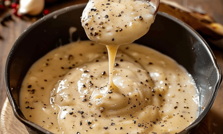 Sauce au Poivre Crémeuse