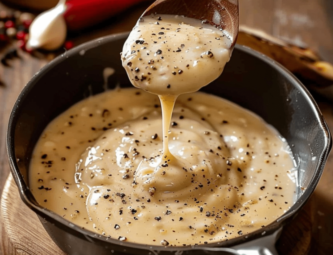 Sauce au Poivre Crémeuse