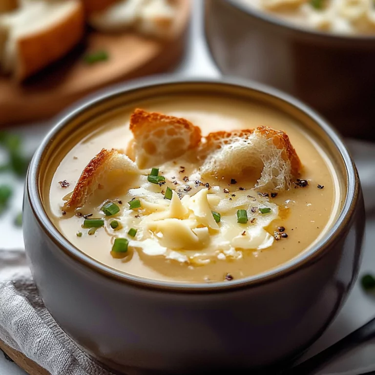 Soupe de Chou-Fleur Rôti au Cheddar et à l’Ail : Un Délice Crémeux