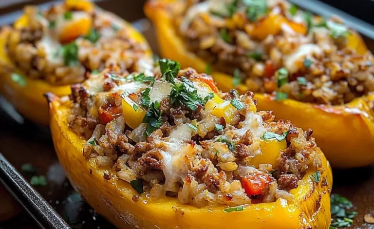 Butternut Farci au Riz et Viande Hachée: Une Recette Savoureuse