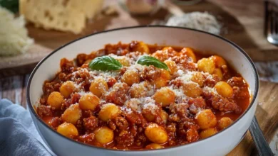 Gnocchi Bolognese